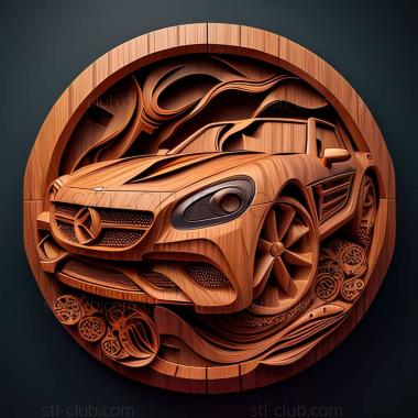 3D мадэль Mercedes Benz SLK (STL)